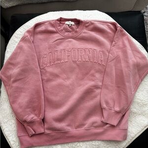 Pink California Women’s Sweater